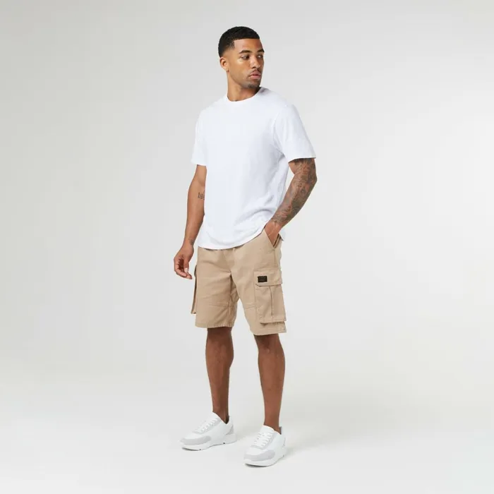 Closure London Long Fit Utility Cargo Short Stone Men Shorts