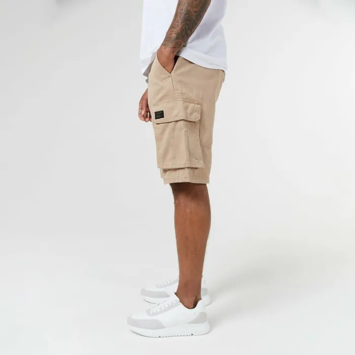 Closure London Long Fit Utility Cargo Short Stone Men Shorts