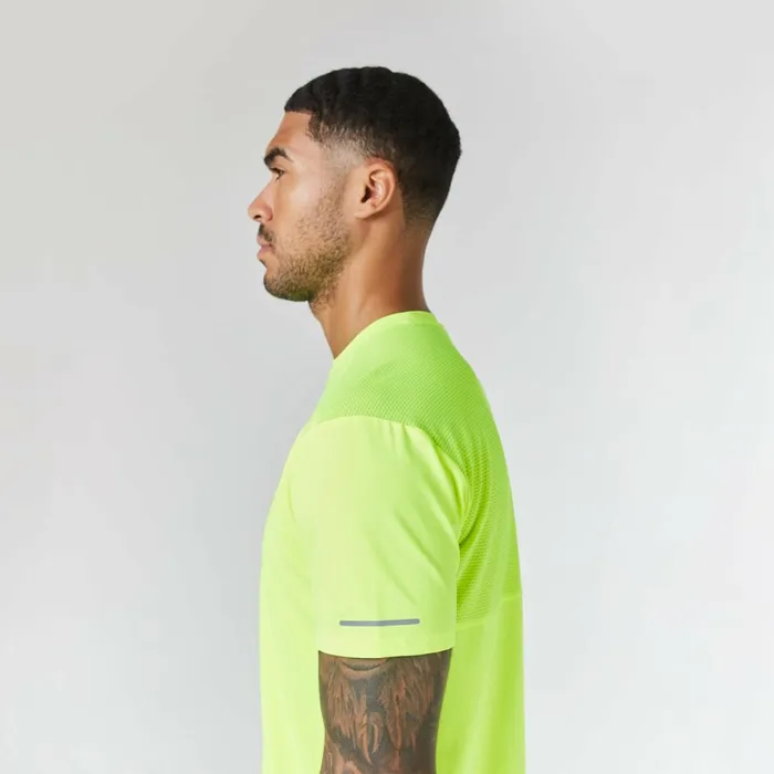 Closure London Performance TShirt Fluorescent Yellow Men TShirts