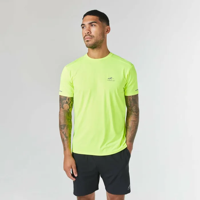 Closure London Performance TShirt Fluorescent Yellow Men TShirts
