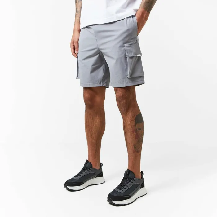 Closure London Premium Tech Cargo Short Frost Grey Men Shorts