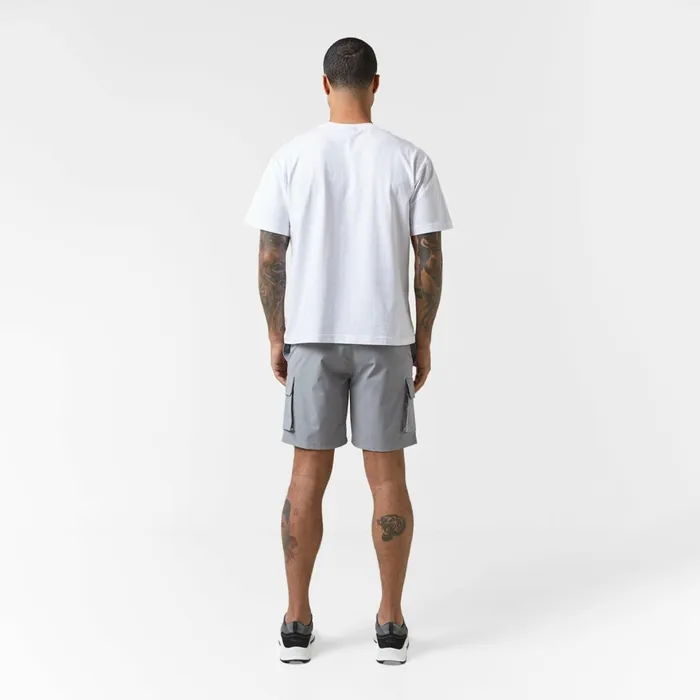 Closure London Premium Tech Cargo Short Frost Grey Men Shorts