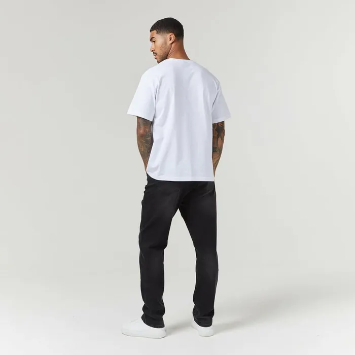 Closure London Script Logo Pocket TShirt White Men TShirts