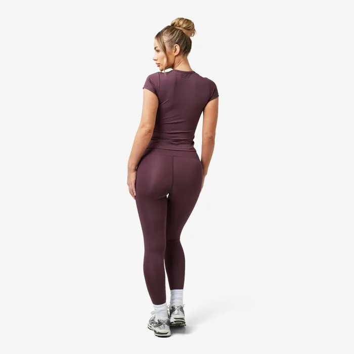 Closure London Second Skin Legging Dark Cherry Women Leggings