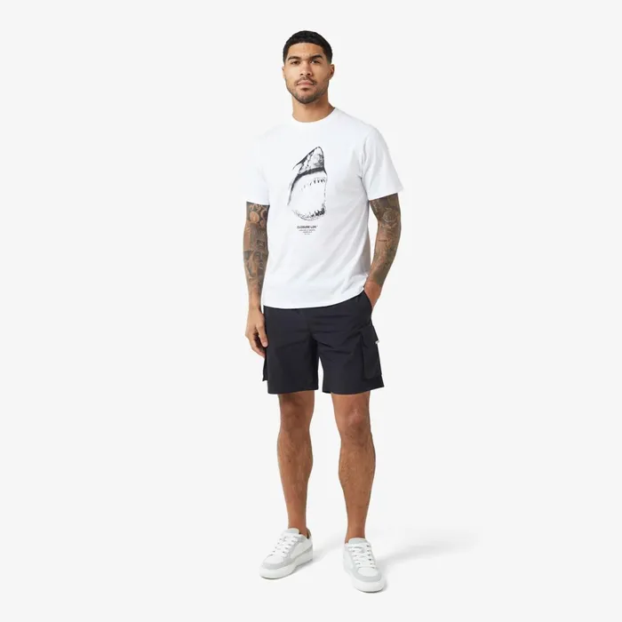 Closure London Shark TShirt White Men TShirts