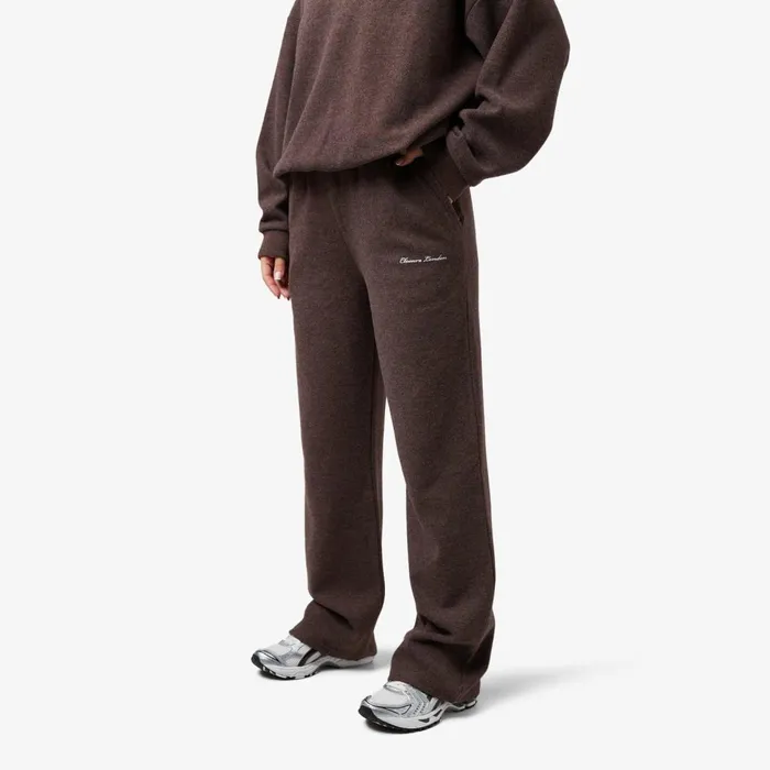Closure London Soft Knit Crewneck Tracksuit Coffee Women Coats and Jackets