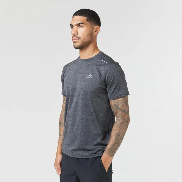 Closure London Space Dye Performance TShirt Black Men TShirts