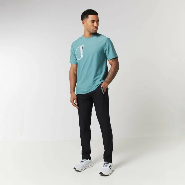 Closure London Tech Pocket TShirt Dark Sage Men TShirts