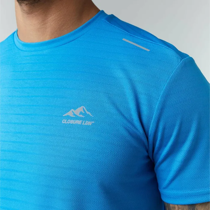 Closure London Training TShirt Bright Blue Men TShirts