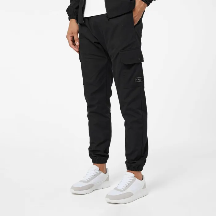 Closure London Utility Cargo Pant Black Men Pants