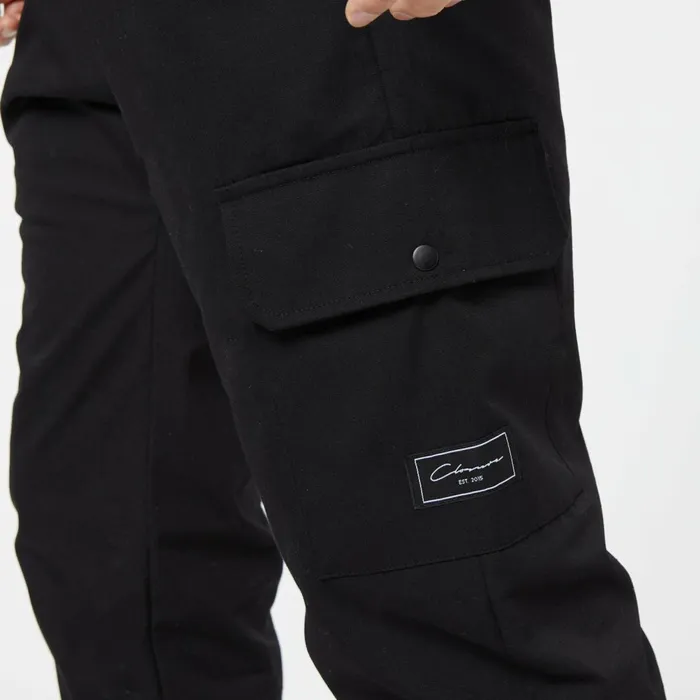 Closure London Utility Cargo Pant Black Men Pants