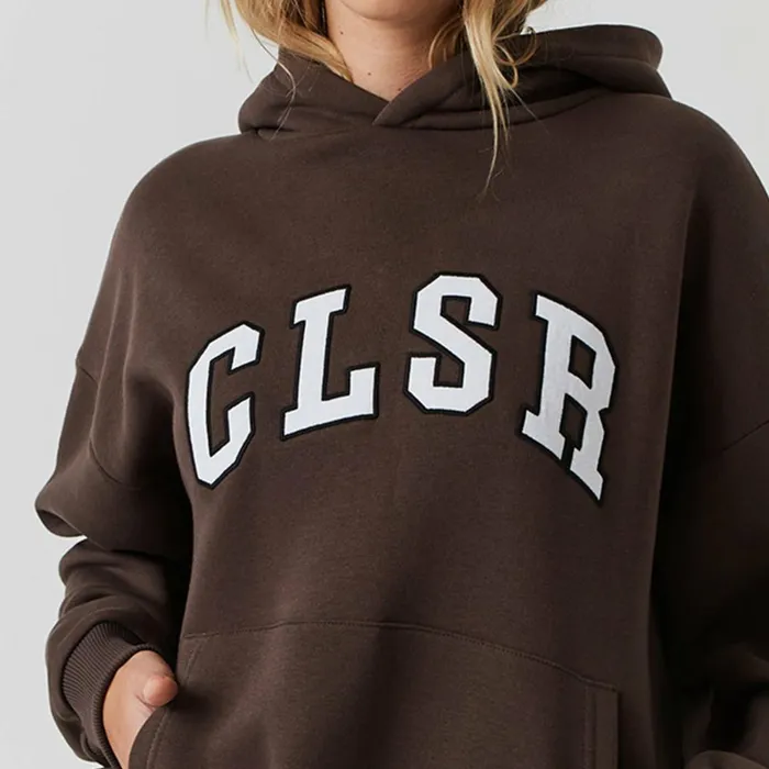 Closure London Varsity CLSR Applique Tracksuit Brown Women Sets