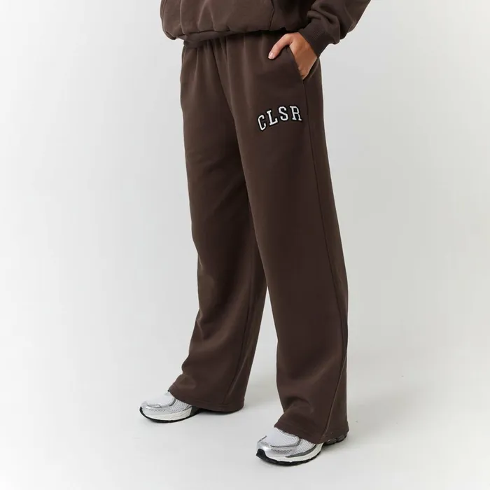 Closure London Varsity CLSR Applique Tracksuit Brown Women Sets