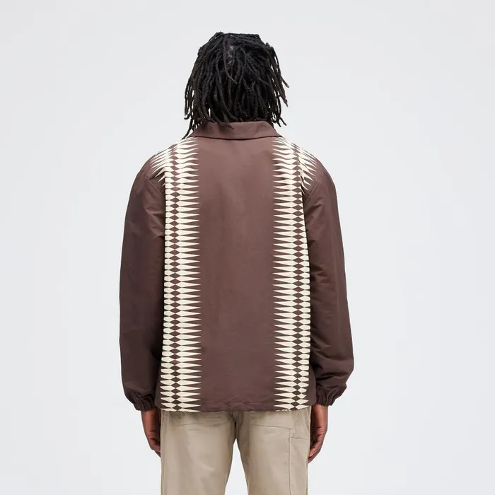 Coaches Jacket Darkbrown Men Stance Jackets