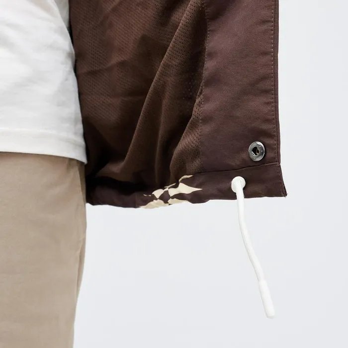Coaches Jacket Darkbrown Men Stance Jackets