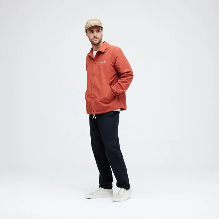 Coaches Jacket Rust Men Stance Jackets