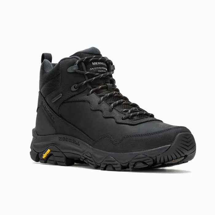 Coldpack 3 Thermo Mid Waterproof Wide Width Black Men Merrell Boots Coldpack 3 Thermo Mid Waterproof Wide Width Black Men Merrell Boots