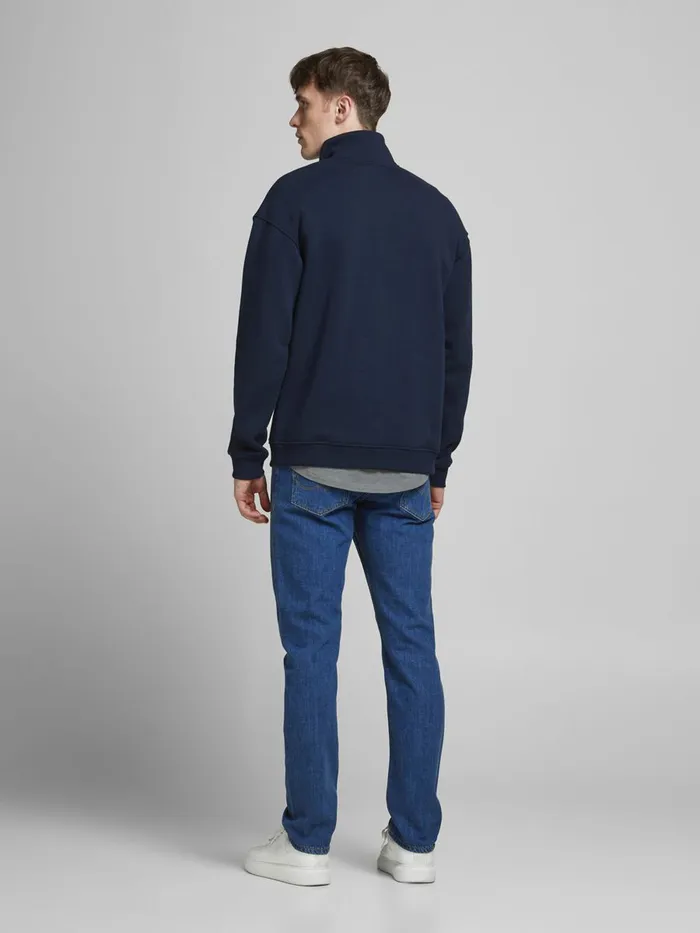 Comfort Jeans JACK and JONES Mens MIKE ORIGINAL AM 236 COMFORT FIT JEANS Blue Blue Denim