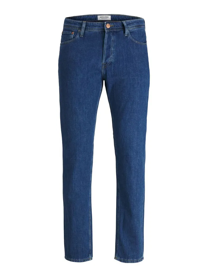 Comfort Jeans JACK and JONES Mens MIKE ORIGINAL AM 236 COMFORT FIT JEANS Blue Blue Denim