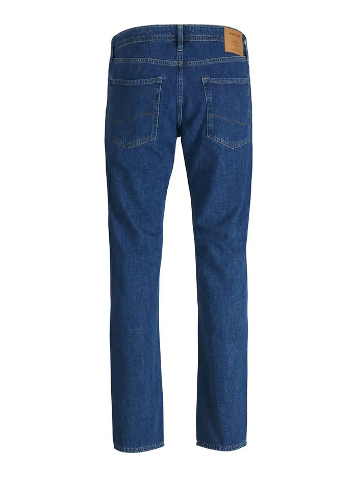 Comfort Jeans JACK and JONES Mens MIKE ORIGINAL AM 236 COMFORT FIT JEANS Blue Blue Denim