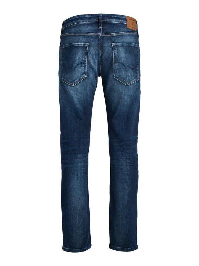 Comfort Jeans JACK and JONES Mens MIKE ORIGINAL JOS 311 COMFORT FIT JEANS Blue Blue Denim