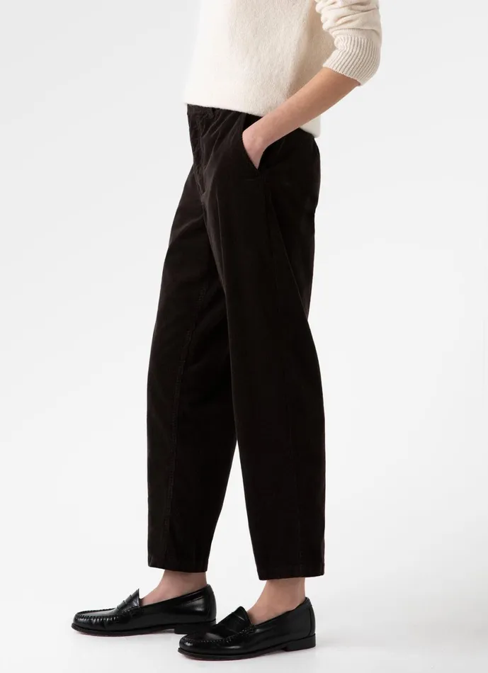 Corduroy Trouser Coffee Women SUNSPEL Pants