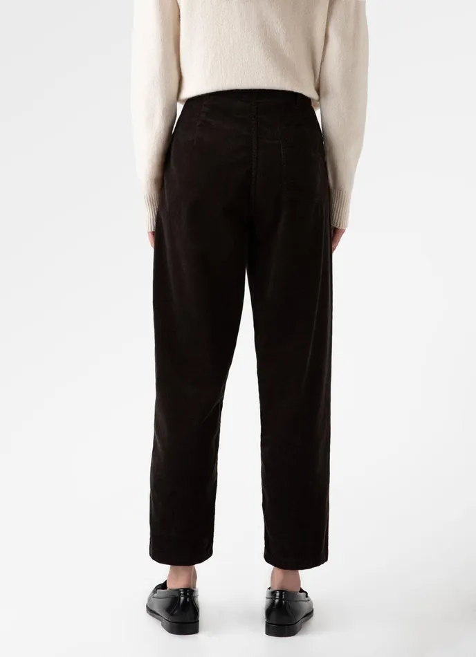 Corduroy Trouser Coffee Women SUNSPEL Pants