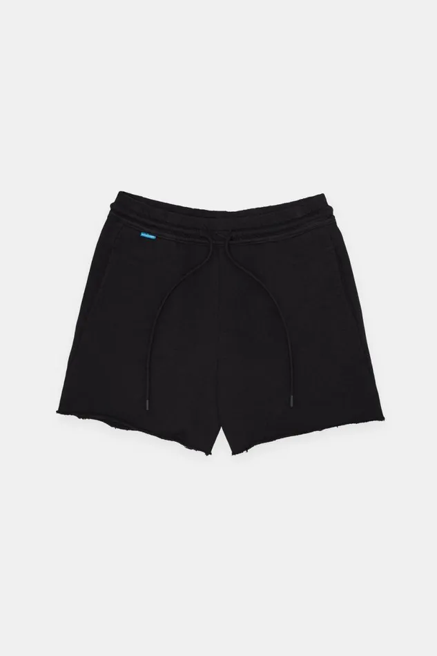 COTTON CITIZEN Boston Short Jet Black Women Shorts COTTON CITIZEN Boston Short Jet Black Women Shorts