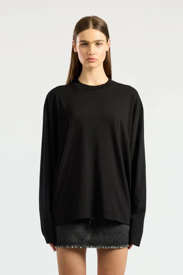 COTTON CITIZEN Bowie Shirt Jet Black Men Shirts
