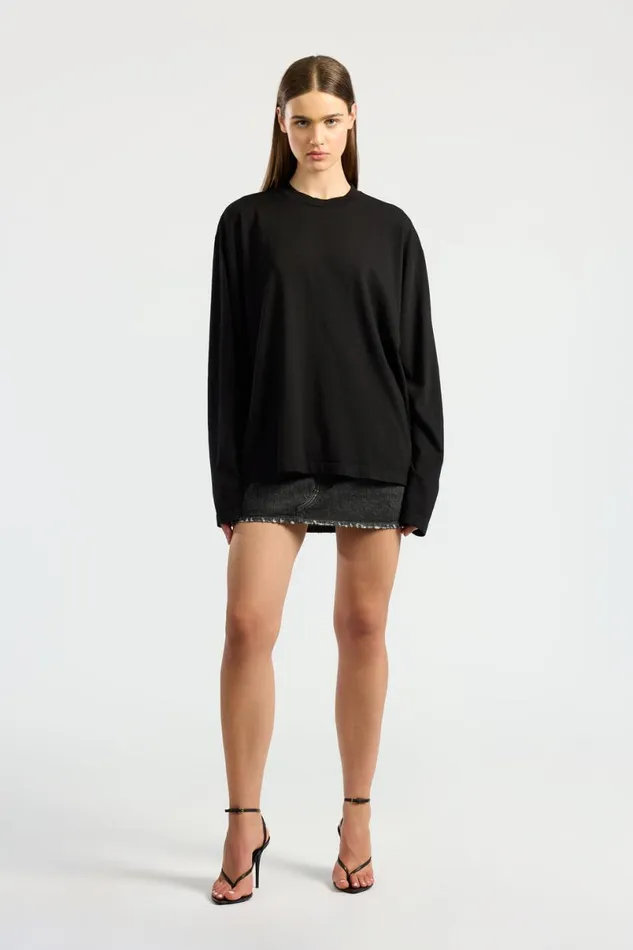 COTTON CITIZEN Bowie Shirt Jet Black Men Shirts