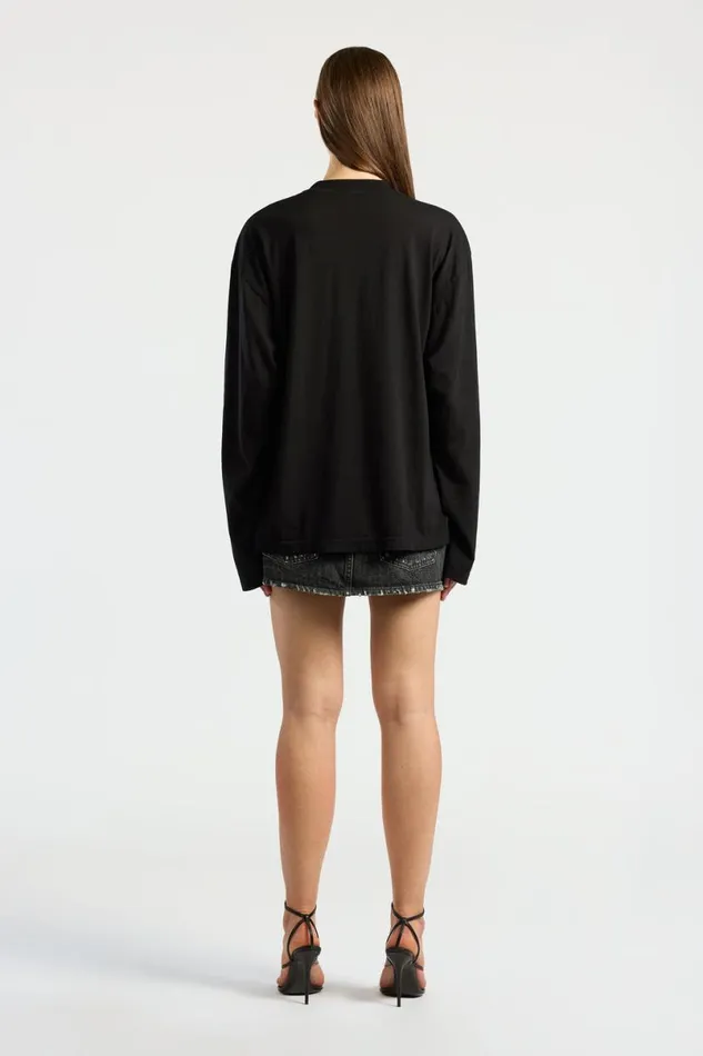 COTTON CITIZEN Bowie Shirt Jet Black Men Shirts