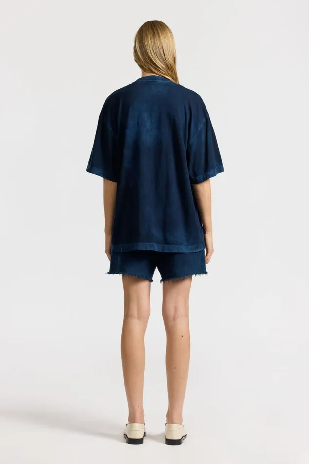 COTTON CITIZEN Bowie Tee Vintage Navy Women Tees COTTON CITIZEN Bowie Tee Vintage Navy Women Tees