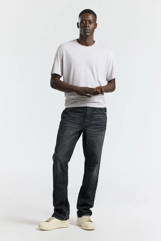 COTTON CITIZEN Classic Crewneck Tee Vintage White Stone Men Tees