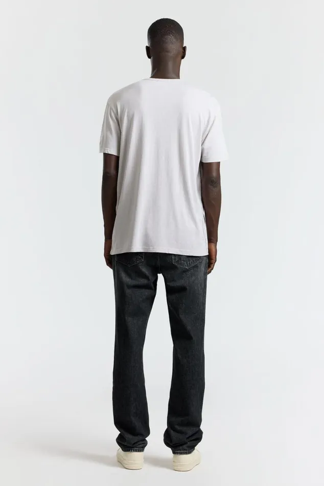 COTTON CITIZEN Classic Crewneck Tee Vintage White Stone Men Tees