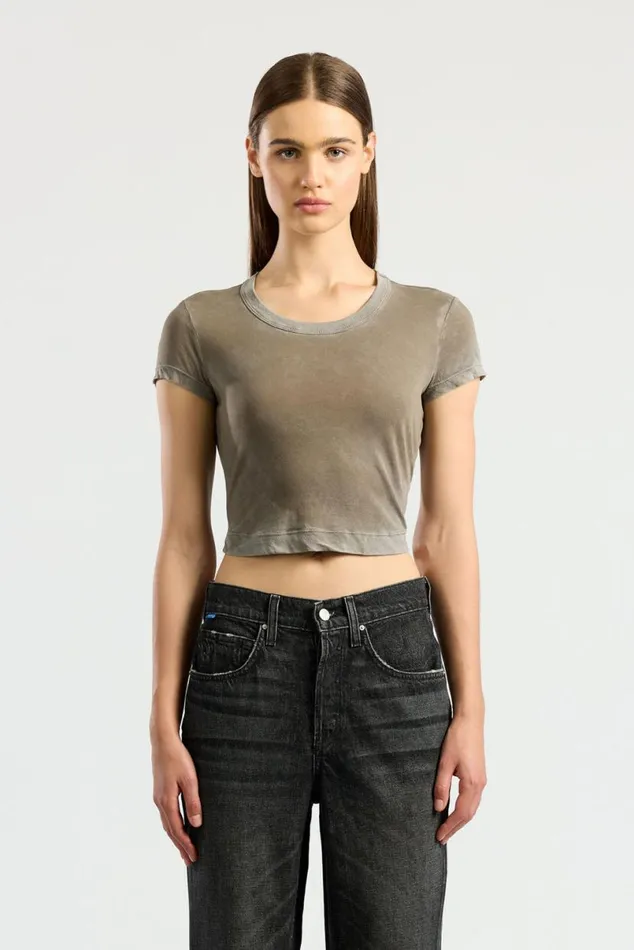 COTTON CITIZEN Standard Baby Tee Vintage Taupe Women Tees