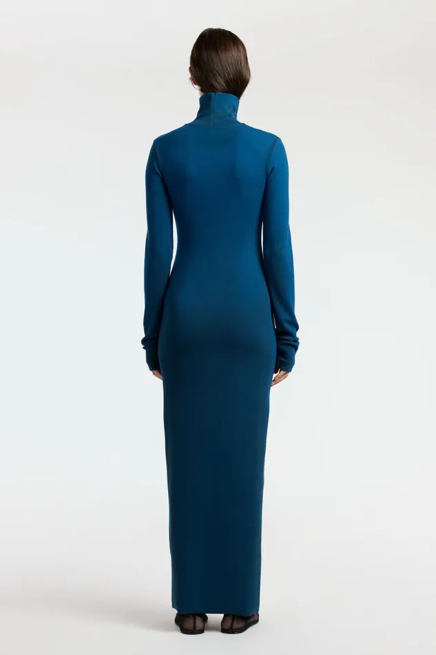 COTTON CITIZEN Verona Turtleneck Maxi Dress Harbor Cast Women Dresses Skirts COTTON CITIZEN Verona Turtleneck Maxi Dress Harbor Cast Women Dresses Skirts