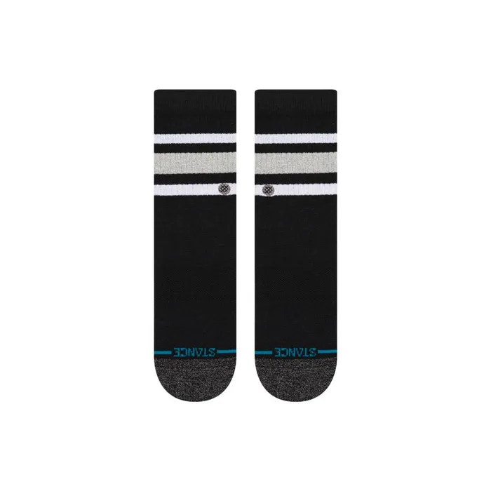 Cotton Crew Socks Boyd Black Kids Stance Kids