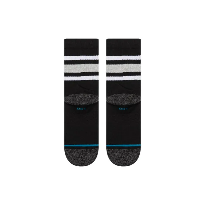 Cotton Crew Socks Boyd Black Kids Stance Kids