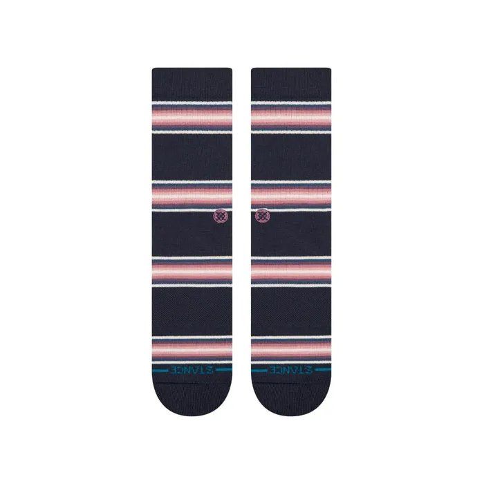 Cotton Crew Socks Hill Top 8211 Navy MenWomen Stance Crew