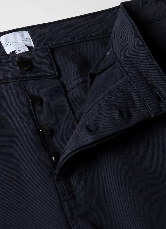 Cotton Drill 5 Pocket Trouser Navy Men Pants ussunspel Cotton Drill 5 Pocket Trouser Navy Men Pants ussunspel