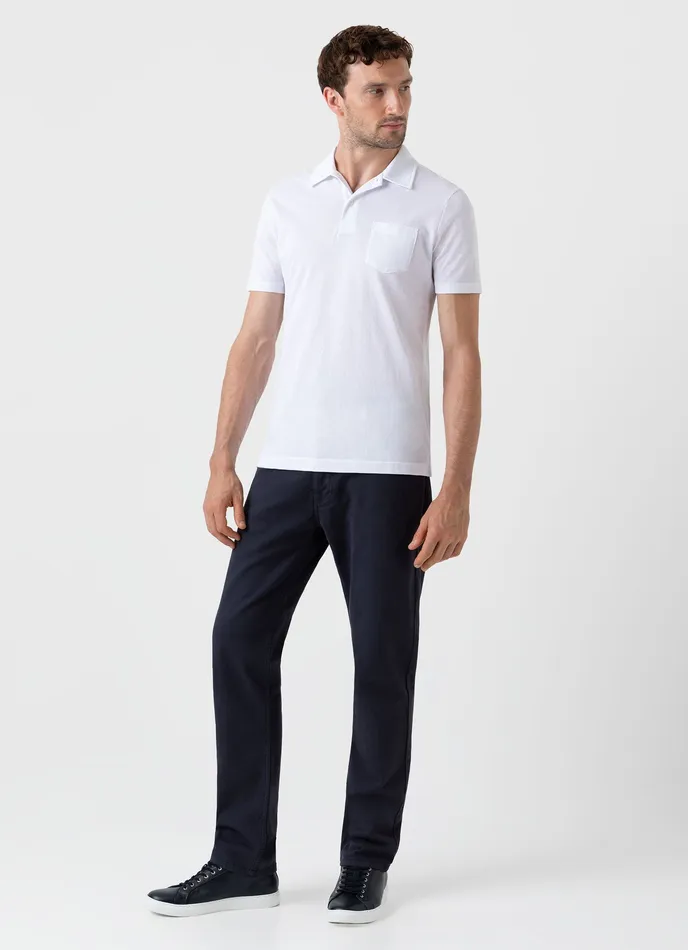 Cotton Drill 5 Pocket Trouser Navy Men Pants ussunspel Cotton Drill 5 Pocket Trouser Navy Men Pants ussunspel
