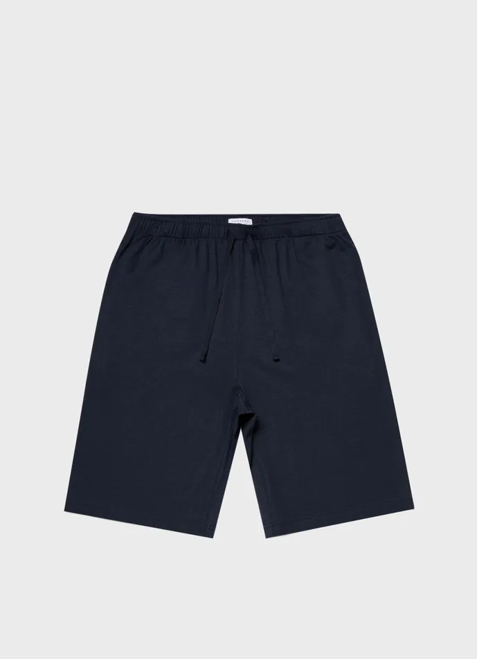 Cotton Modal Lounge Shorts Navy Men SUNSPEL Shorts
