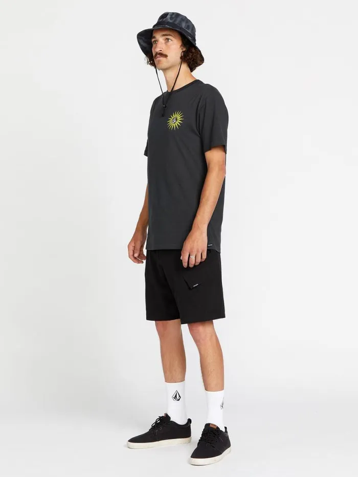 Country Days Hybrid Shorts 8211 Black Mens Volcom Mountain Biking