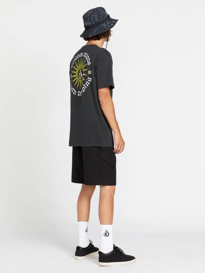 Country Days Hybrid Shorts 8211 Black Mens Volcom Mountain Biking