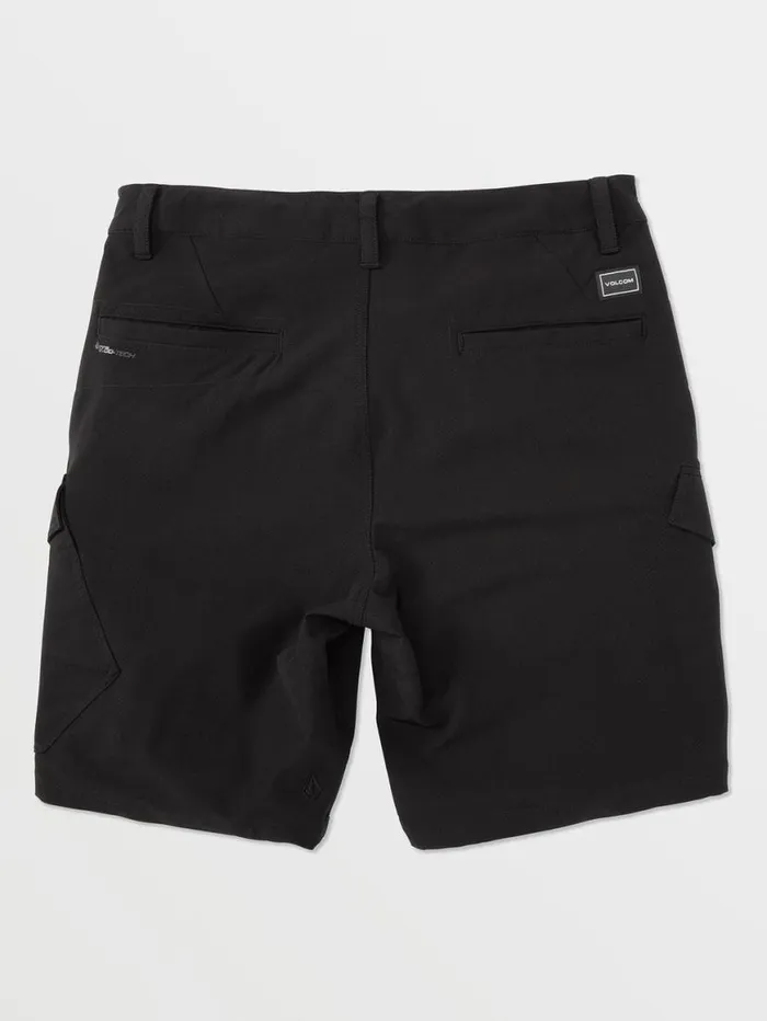 Country Days Hybrid Shorts 8211 Black Mens Volcom Mountain Biking
