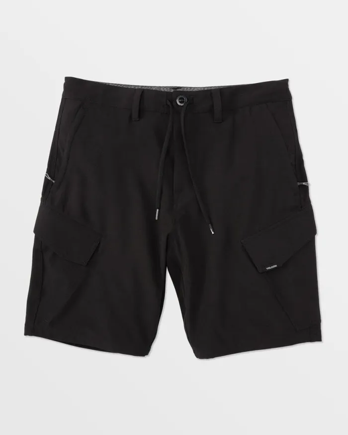 Country Days Hybrid Shorts 8211 Black Mens Volcom Mountain Biking