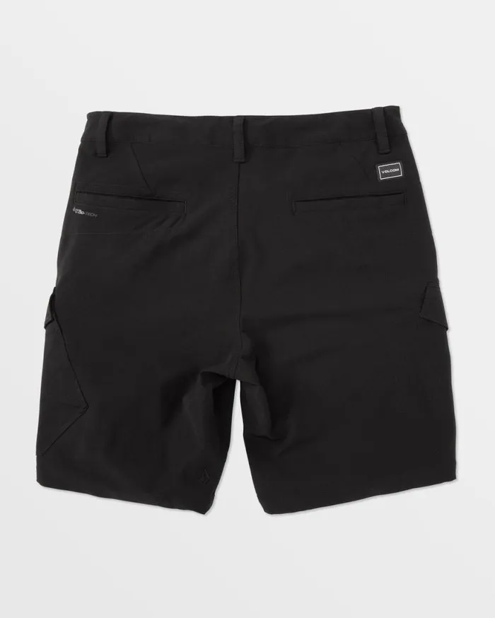 Country Days Hybrid Shorts 8211 Black Mens Volcom Mountain Biking