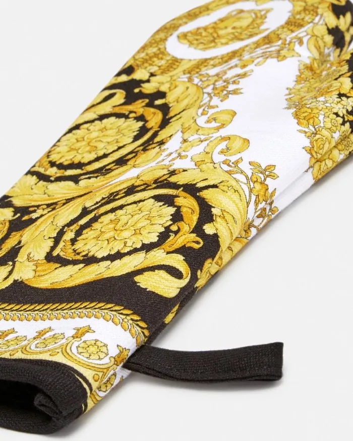 Crete De Fleur Apron Kitchen Set Print Home and Lifestyle Versace Accessories