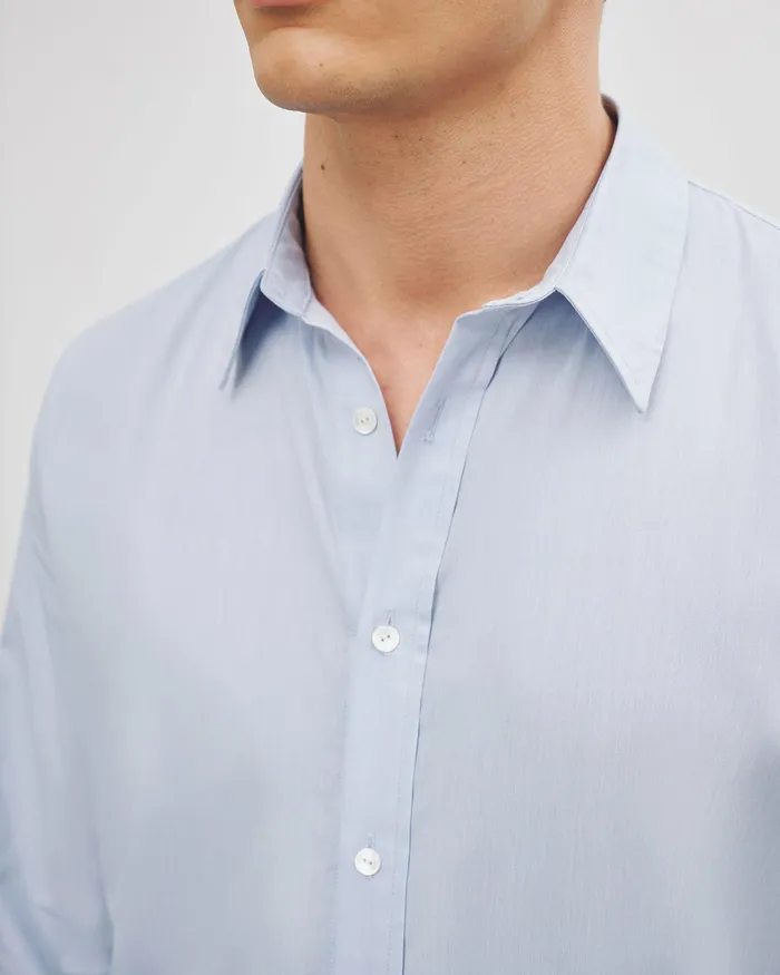 CRISTOBAL SHIRT Blue Men Nili Lotan Shirts