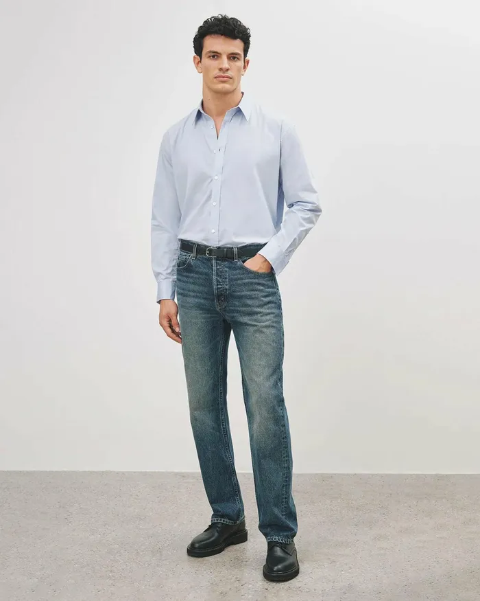 CRISTOBAL SHIRT Blue Men Nili Lotan Shirts